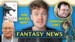 AI Creating Fake Books By Your Fav Authors!🎭 New Witcher Book🧙🏼 New Cosmere Games🗃️ FANTASY NEWS