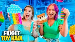 Unboxing HUGE Fidget Haul with @SierraZagarri 🥳 | Mrs. Bench