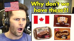 American Reacts to Canadian Snack Foods