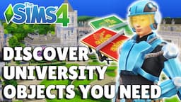 10 Discover University Objects You Need To Start Using | The Sims 4 Guide