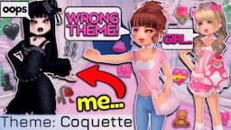 Dressing As THE OPPOSITE Theme & Making EVERYONE MAD In DRESS TO IMPRESS... | ROBLOX