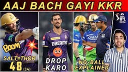 KKR Thrilling WIN vs RCB😲| Phil Salt Runout | Virat Kohli No Ball Controversy | MI VS RR Preview