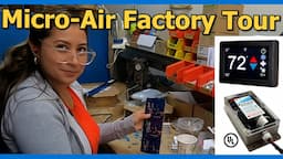 HOW ARE THESE MADE ANYWAY? | MICRO-AIR FACTORY TOUR | HDT RV LIFE