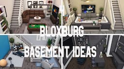 4 Bloxburg Basement Ideas | Welcome To Bloxburg |