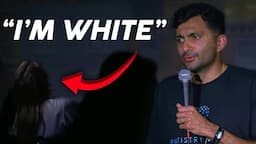 Comedian Confused By White Lady's Job - Nimesh Patel | Stand Up Comedy (Crowd Work)