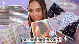 my 2020 journals: a flip-through // natalies outlet 📓✨🌈