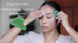 Gua Sha follow along - Focus on breathing (air element)