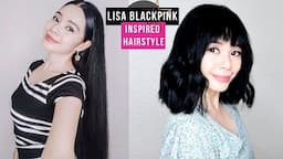 Going Short and Dark! LISA From BLACKPINK LaLisa Inspired Hairstyle- Beautyklove