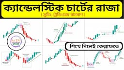 ক্যান্ডেলস্টিক চার্টের রাজা || সুয়িং ট্রেডিংয়ের রামবাণ | শিখে নিলেই কেল্লাফতে | Japanese Candlestick