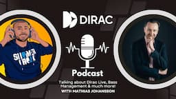 Dirac Live Bass Control Q&A with Mathias Johansson, Chief Product Officer at Dirac