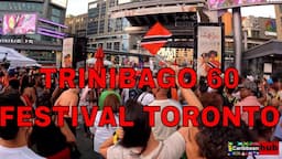 Trinidad and Tobago 60th Independence Celebration Dundas Square Toronto Trinbago 60 celebrations