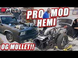 OG MULLET IS BACK AND FAST!!! + Pro Mod Hemi First Ever Start and Tune