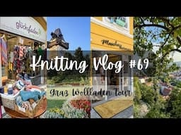 Knitting Vlog #69 I Wollladen Tour Graz, Glücksdfaden, Maschenwerkstatt, Kleine Rebus I Travel Vlog