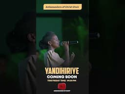 Yandihiriye premieres tonight 9:30PM Kigali time!