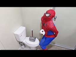 Spider Man Best Toilet Scenes ( Funny Story Video )