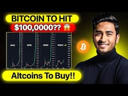 $100,000 Is Next For Bitcoin? | Altcoins To Buy Now | Bitcoin Updates | Crypto Market updates