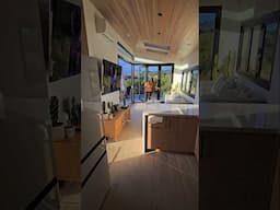 So many amazing details in this 30ft x 10ft wide #tinyhouse #tinyhousetrailer #interiordesign