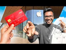 GIVING MY CREDIT CARD TO BROTHER IN APPLE STORE ! (Bhaari Nuksaan)