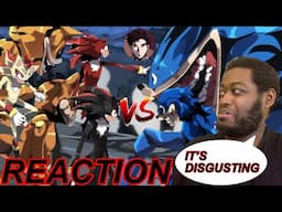 SHIN SONIC VS SHADOW AND GOREFIELD! POL REACTION