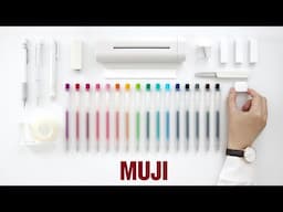 My MUJI Stationery Collection | Stationery Haul