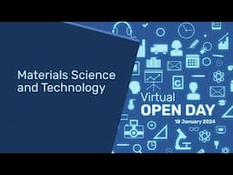 MSc in Materials Science and Technology | University of Tartu | Virtual Open Day 2024 | Estonia