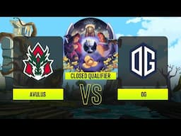 Dota2 - AVULUS vs OG - ESL One - Bangkok: Western Europe Closed Qualifier - Map 2