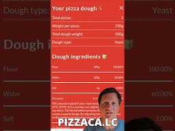 Perfect Pizza 🍕 with this FREE Tool #pizza #pizzadough