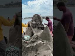 🏰 Annual sandcastle contest in St. Helens is a scene of epic but ephemeral beauty #oregonfieldguide