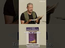 Jeff Goldblum Cries Reading 'The Great Gatsby'