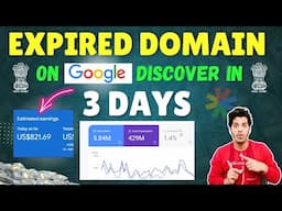 🤑Game Of Govt Expired Domain: Get Million Of Traffic From Google Discover Within 3 Days