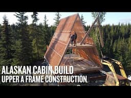 Off Grid Cabin Build | Upper A Frames & Subfloor