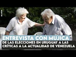 Entrevista con José Mujica: un balotaje ajustado, el estado de su enfermedad y críticas a Venezuela