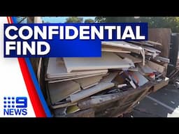 Confidential customer papers found dumped