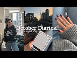 Fall Vlog | Workouts, Oura Ring, Thriller Books, Anniversary & more.