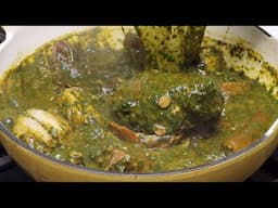 How To Cook Ewedu Alesepo . Nigerian food .