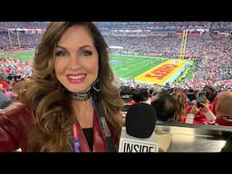 Come with me to cover the Super Bowl for Inside Edition