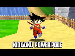 ⭐ Super Mario 64 PC Port - Kid Goku Power Pole