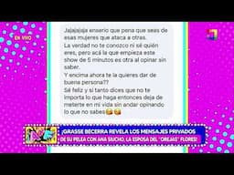 Amor y Fuego - NOV 22 - GRASSE REVELA LOS MENSAJES PRIVADOS DE SU PELEA CON ANA SIUCHO | Willax