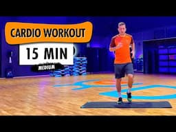 CARDIO WORKOUT | 15 MIN | Medium Intensity | Quick and Effective