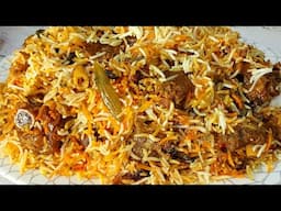 Hyderabadi Mutton Dum Biryani | Mutton Biryani Recipe | Goat Biryani | Lively Cooking