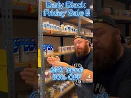 Early Black Friday Sale!!! #fitness #shoplocal #supps #pumpitup #blackfriday #preworkout