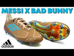 MOST UNIQUE COLORWAY OF 2024 | Adidas F50 Messi x Bad Bunny