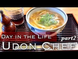 Udon Recipe in Kyoto | Behind the Kitchen (part 2) | The Singing Cooking Man