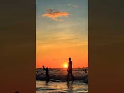 Sunset Surfing in Costa Rica 🇨🇷🌅