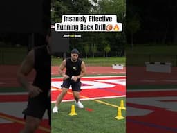 Running Back Drill for breaking ankles💥🏈