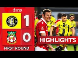 Harrogate Town DOWN Wrexham! | Harrogate Town 1-0 Wrexham | Emirates FA Cup 2024-25