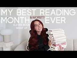 eleven book october wrap up (top reads of the year, & my lowest rating of the year?)