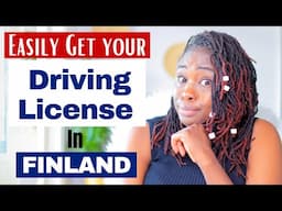 4 steps to get driving license in Finland / helpful tips and everything you need to know!