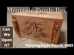 Mountain Puzzle Box (Puzzle #003)