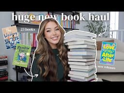 let's catch up!! where I've been + huge book haul (23 books!!) + cute bookish merch